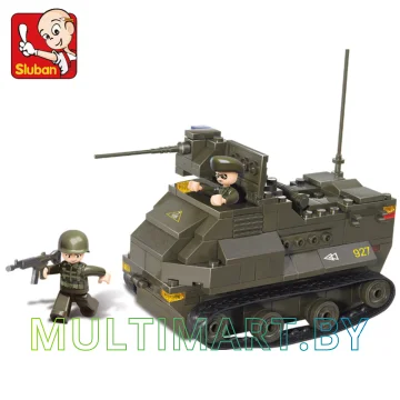 Конструктор Sluban M38-B0281 Бронетранспортёр (179 деталей) картинка 4